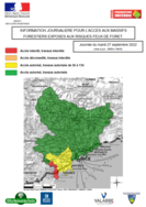 Vigilance Feux de forêt mardi 27 septembre 2022 : Fermeture des massifs de l’Esterel et du Tanneron